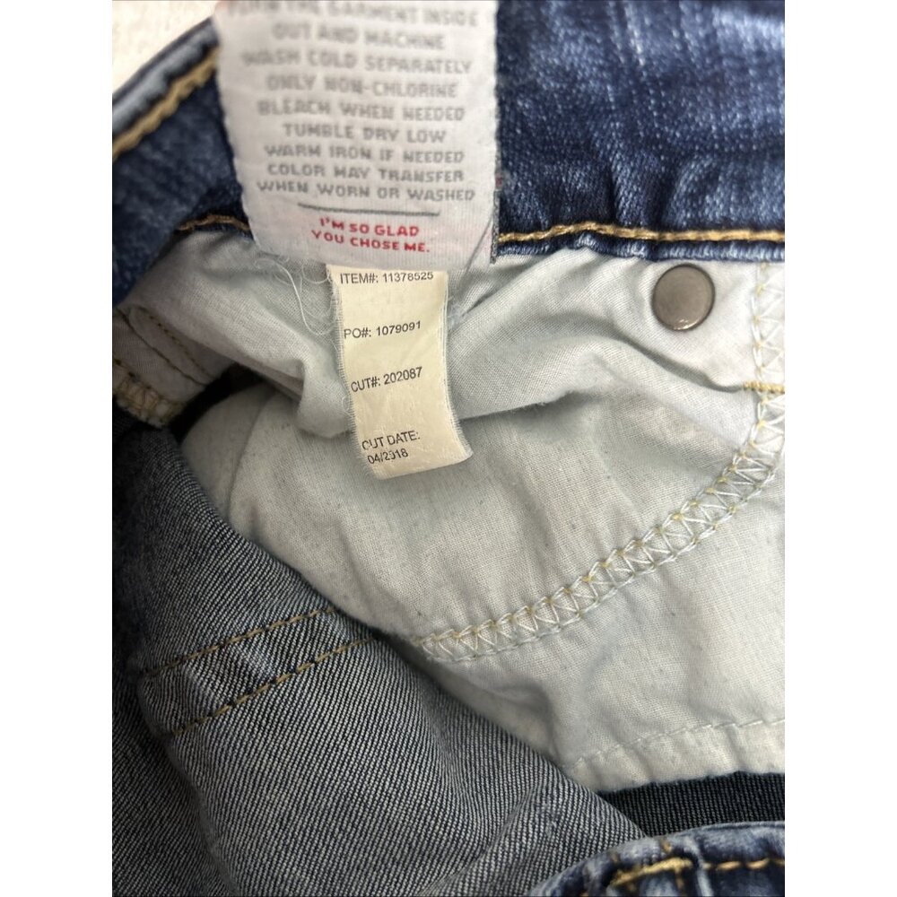 Torrid Womens Boyfriend Med Wash Denim Distressed Jeans Sz 10 Blue - Picture 12 of 12